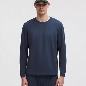 lululemon athletica Deep Blue Long Sleeve Tee